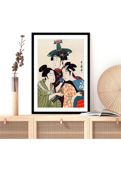 Japon Kadınlar 1 Çerçeve ve Poster - SNT1049