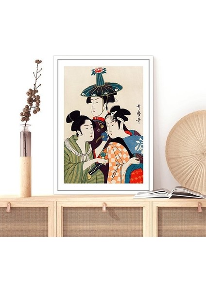 Japon Kadınlar 1 Çerçeve ve Poster - SNT1049