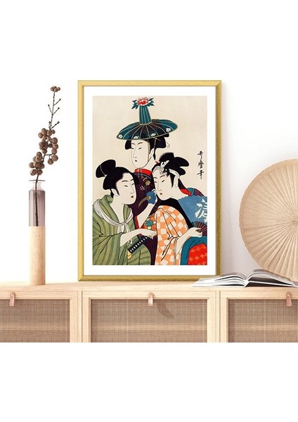 Japon Kadınlar 1 Çerçeve ve Poster - SNT1049