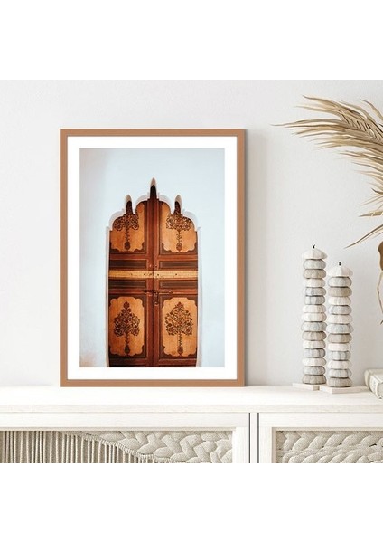 Turuncu Kapı 1 Çerçeve ve Poster - M1029