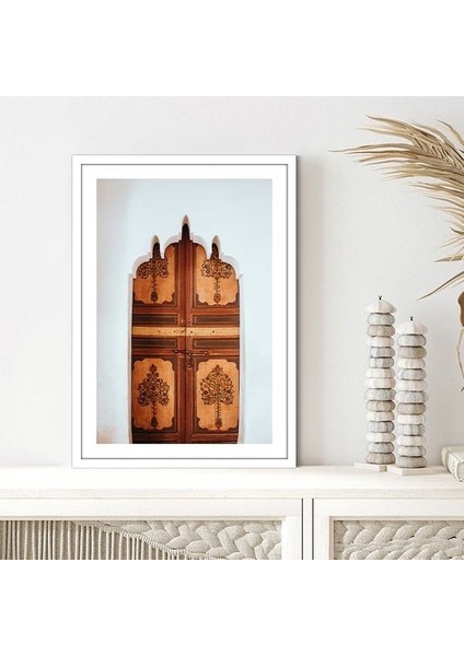Turuncu Kapı 1 Çerçeve ve Poster - M1029 fiyatları