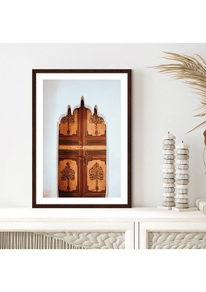 Turuncu Kapı 1 Çerçeve ve Poster - M1029 fırsatları