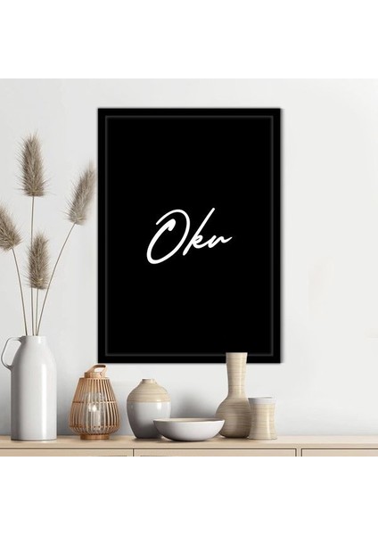 Oku 1 Çerçeve ve Poster - TP1048