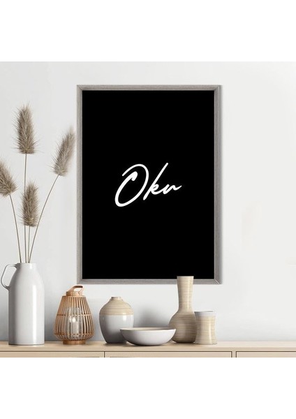 Oku 1 Çerçeve ve Poster - TP1048