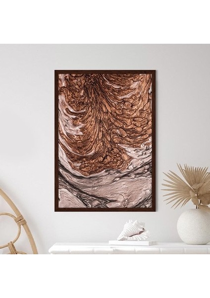 Bronz Akışkan 2 Çerçeve ve Poster - SO1060