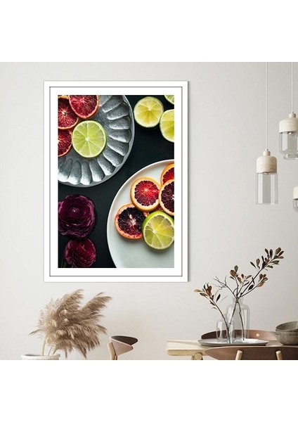 Portakal ve Limon Dilimleri 1 Çerçeve ve Poster - MT1076 fiyatları