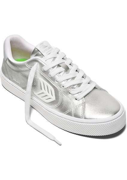 Metalik Erkek Lifestyle Ayakkabı 411301M03M - Salvas Leather Sneaker