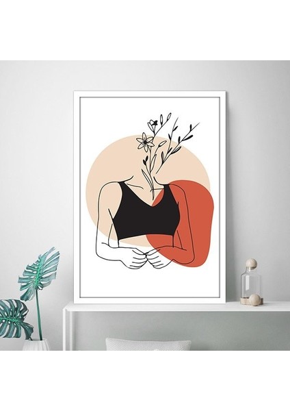 Çiçek ve Kadın 4 Çerçeve ve Poster - MD1039 fiyatları