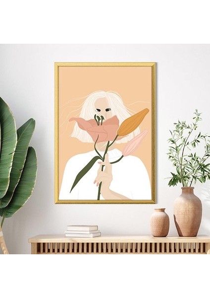 Bitkiler ve Kadın 8 Çerçeve ve Poster - IL1091 indirimleri