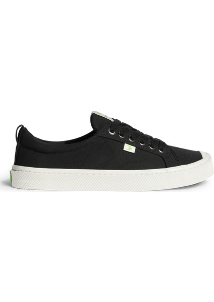 Siyah Kadın Lifestyle Ayakkabı 100103B01W - Oca Low Canvas Sneaker