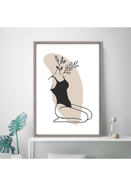 Çiçek ve Kadın 2 Çerçeve ve Poster - MD1034 indirimleri