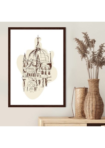 Çizgisel Roma 1 Çerçeve ve Poster - SH1002
