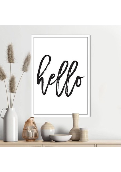 Hello 1 Çerçeve ve Poster - TP1022