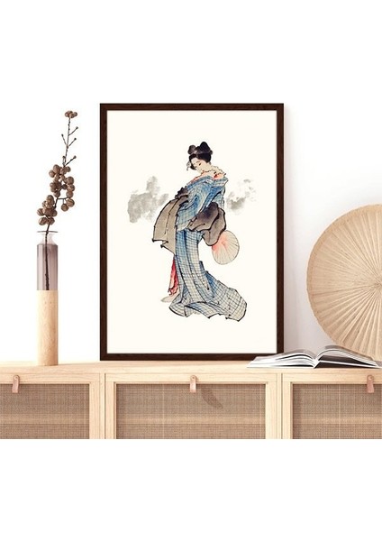 Kimonolu Kadınlar 1 Çerçeve ve Poster - SNT1047 fiyatları