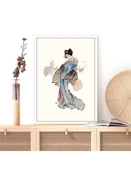 Kimonolu Kadınlar 1 Çerçeve ve Poster - SNT1047 modelleri