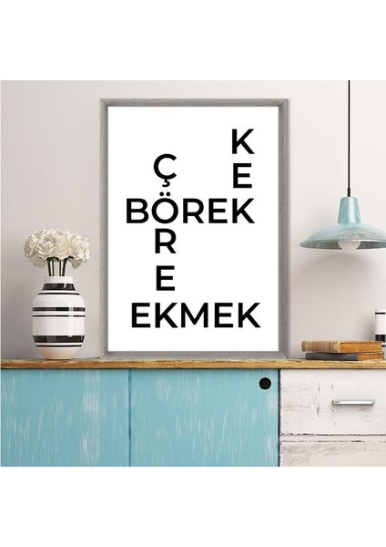 Çörek - Börek - Kek - Ekmek Çerçeve ve Poster - MT1094
