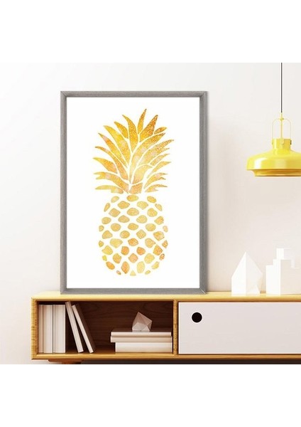 Gold Ananas 3 Çerçeve ve Poster - MT1031 indirimleri