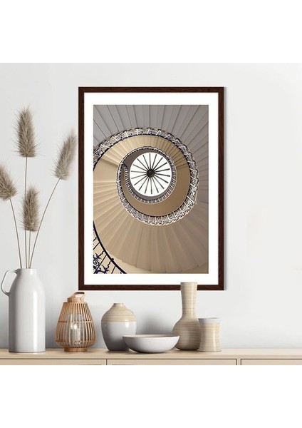 Merdiven Boşluğu 2 Çerçeve ve Poster - M1042