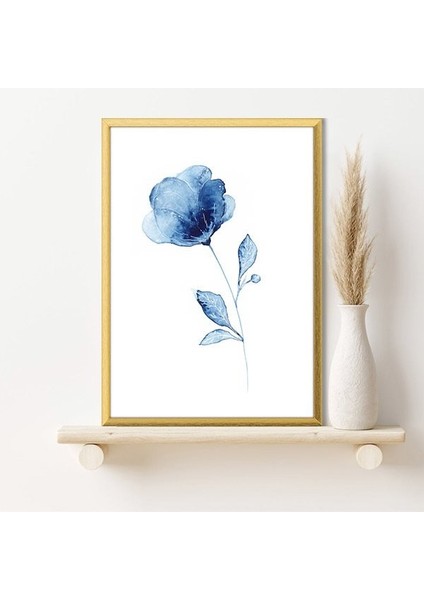 Mavi Gül 1 Çerçeve ve Poster - IL1035 modelleri