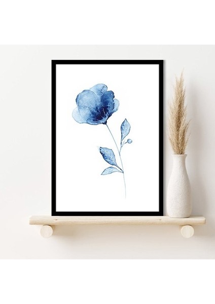 Mavi Gül 1 Çerçeve ve Poster - IL1035 fırsatları