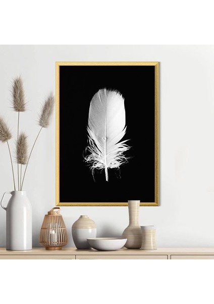 Beyaz Kuş Tüyü Çerçeve ve Poster - SB1109 fiyatları