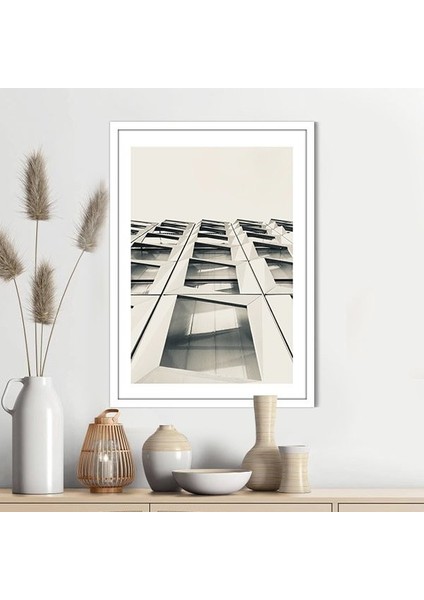 Düşük Açılı Bina 1 Çerçeve ve Poster - M1043 fiyatları