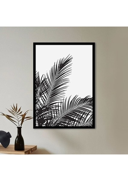 Palmiye Dalları 4 Çerçeve ve Poster - SB1083