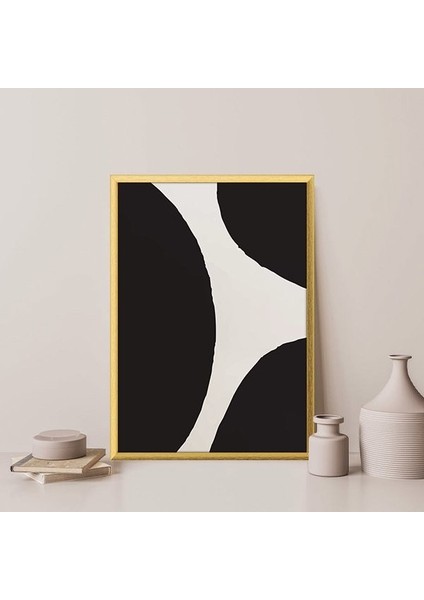Siyah Lekeler 8 Çerçeve ve Poster - SO1053