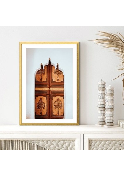 Turuncu Kapı 1 Çerçeve ve Poster - M1029 modelleri