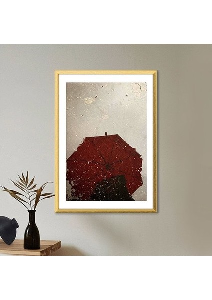Kırmızı Şemsiye 1 Çerçeve ve Poster - DO1104 indirimleri