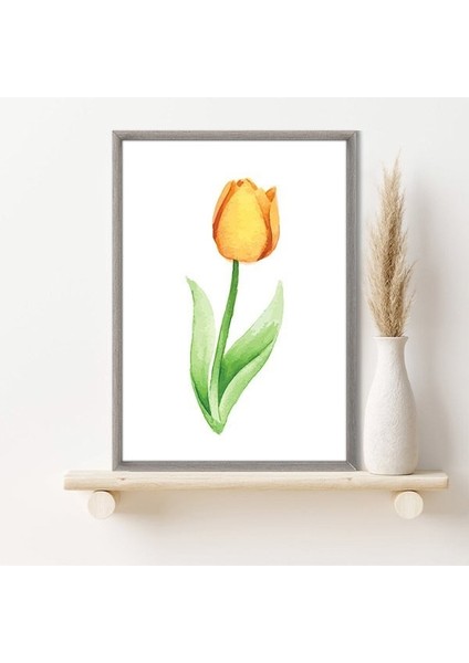 Sarı Lale 1 Çerçeve ve Poster - IL1041 fırsatları