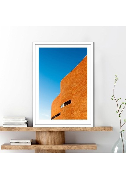 Tuğla Bina 1 Çerçeve ve Poster - M1075 modelleri