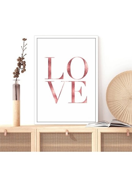 Love 1 Çerçeve ve Poster - TP1009