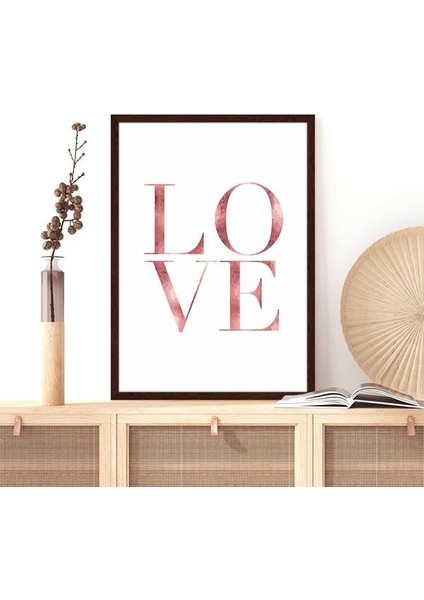 Love 1 Çerçeve ve Poster - TP1009 fırsatları