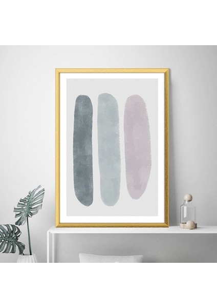 Soluk Tonlar Soyut 2 Çerçeve ve Poster - SO1141 indirimleri