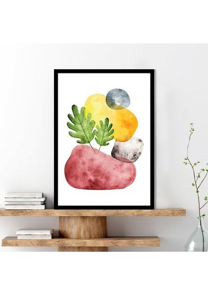 Renkli Taşlar 1 Çerçeve ve Poster - IL1061