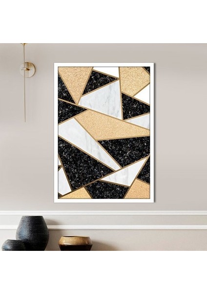 Üçgenler 1 Çerçeve ve Poster - SO1083 fırsatları
