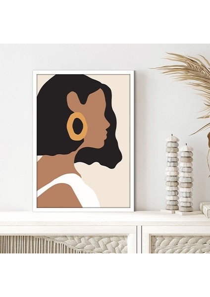 Küpeli Kadın 1 Çerçeve ve Poster - IL1027 fiyatları