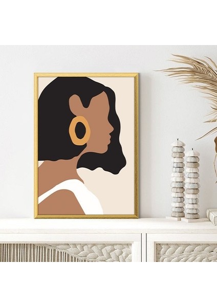 Küpeli Kadın 1 Çerçeve ve Poster - IL1027 modelleri