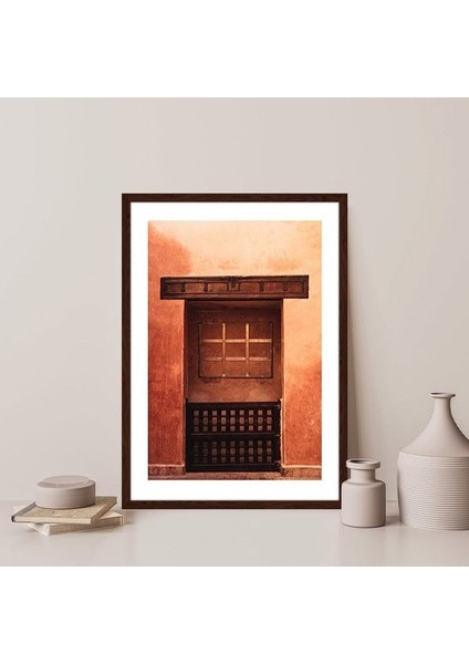 Turuncu Kapı 4 Çerçeve ve Poster - M1057