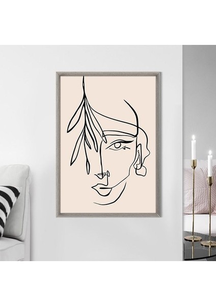 Çiçek ve Kadın 7 Çerçeve ve Poster - MD1048 fırsatları