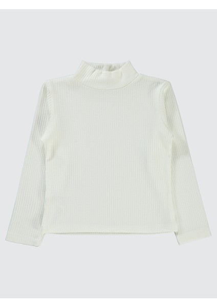Kız Çocuk Sweatshirt 10-12 Yaş Ekru