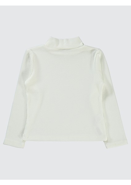 Kız Çocuk Sweatshirt 10-12 Yaş Ekru