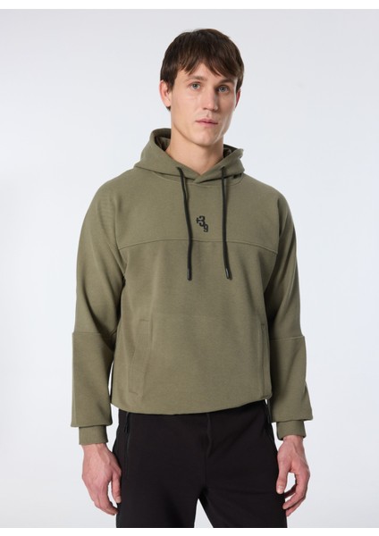 Gmg Fırenze Kapüşon Yaka Haki Erkek Sweatshırt ZR24MFW08050