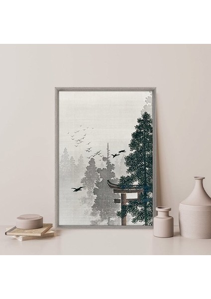 Ağaçlar ve Kuşlar Çerçeve ve Poster - SNT1043 fiyatları