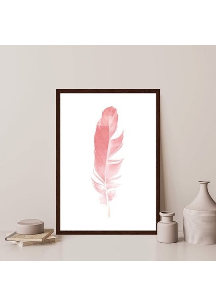 Pembe Kuş Tüyü 6 Çerçeve ve Poster - IL1118 fırsatları