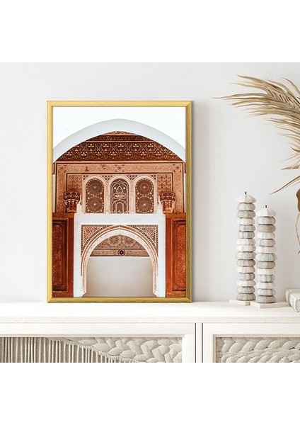 Turuncu Kapı 3 Çerçeve ve Poster - M1056 fırsatları
