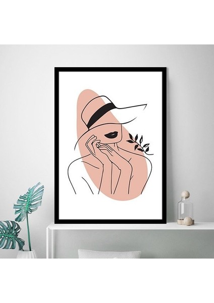 Çiçek ve Kadın 1 Çerçeve ve Poster - MD1033 fiyatları