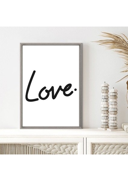 Love 5 Çerçeve ve Poster - TP1025 fırsatları