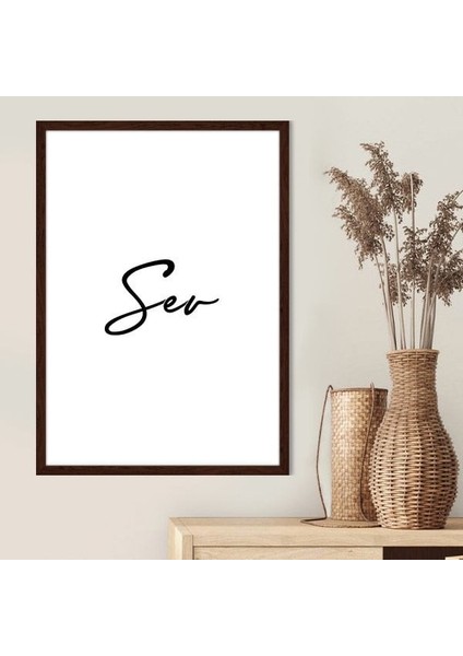 Sev 2 Çerçeve ve Poster - TP1053
